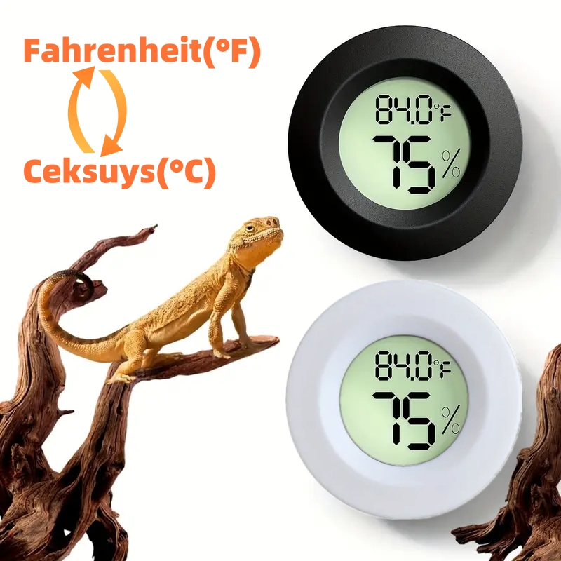 Temperature Sensor - ℉ / ℃ ミニ液晶デジタル温度計湿度計屋内電子温度テスターセンサー湿度計メーター検出器家庭用