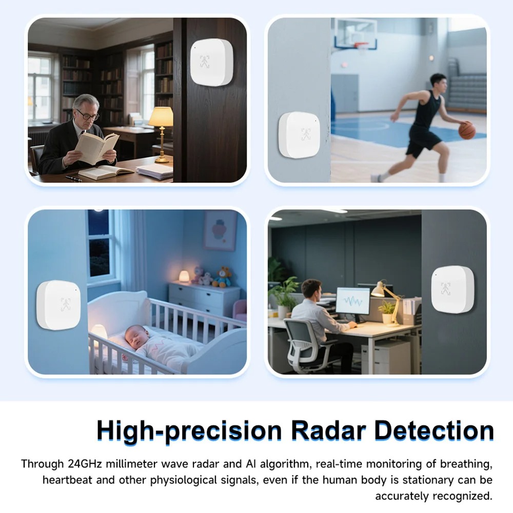 Tuya Zigbee 24G MmWave レーダー人感セ - Smart Home Wiser のレビューと価格