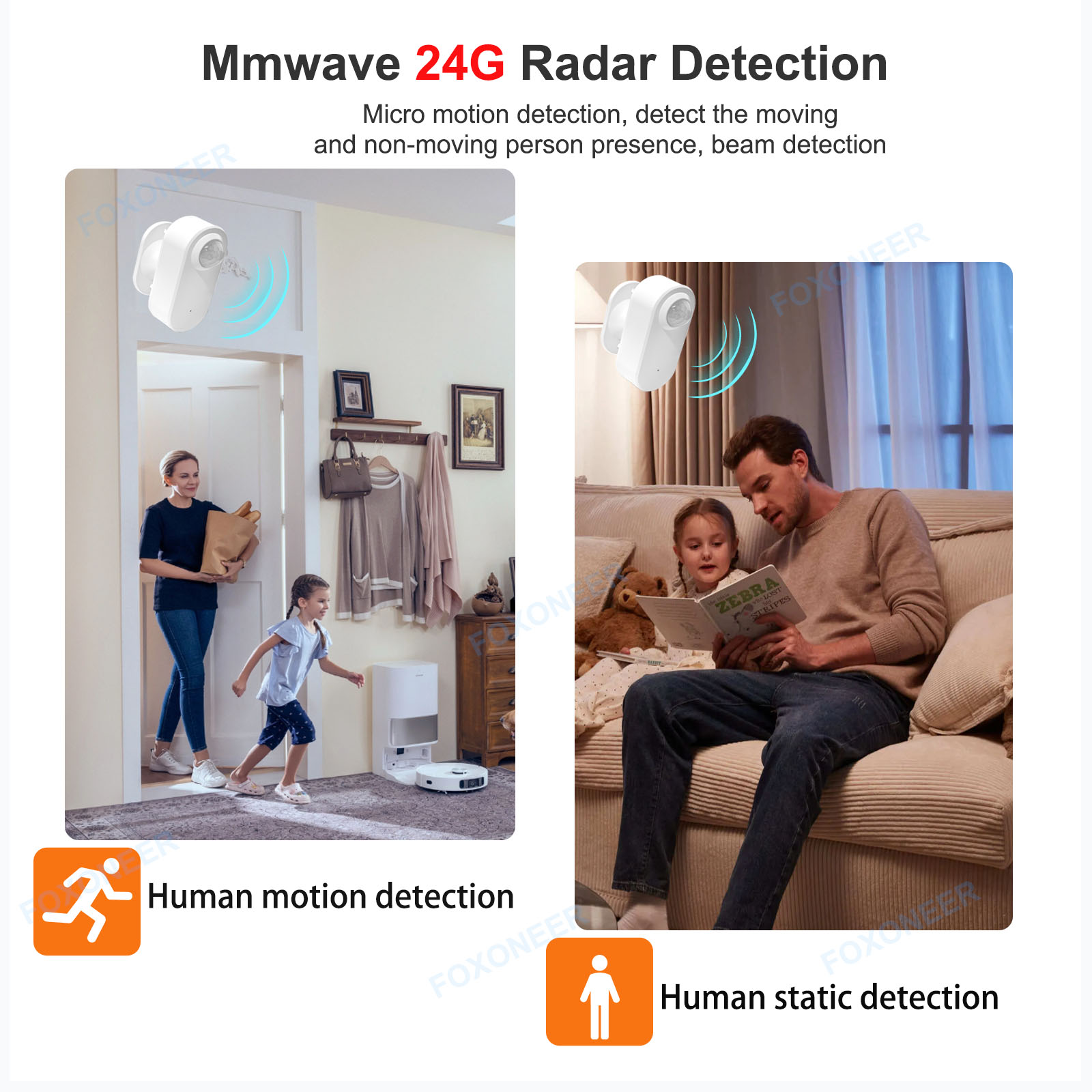 Tuya Zigbee人感センサーは、24Gミリ波レーダー+ - Smart Home Wiser のレビューと価格