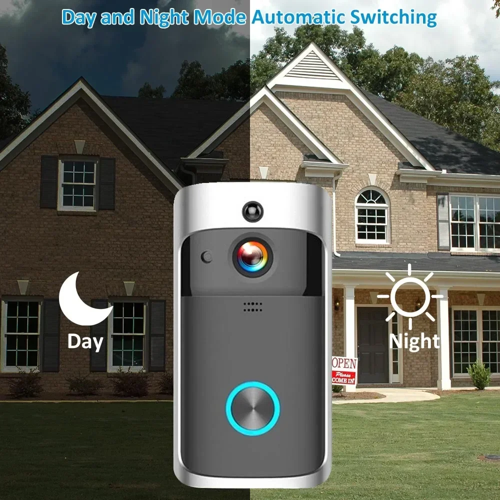 720P HDスマートホーム対応、ワイヤレスWi-Fiドアベ - Smart Home Video のレビューと価格