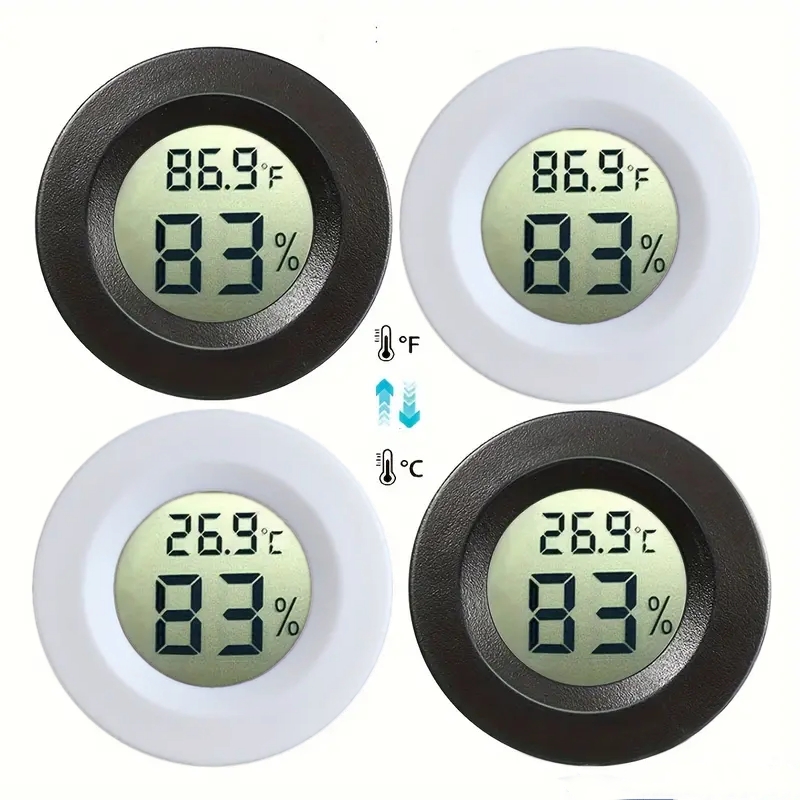 ℉ / ℃   ミニ液晶デジタル温度計湿度計屋内電子温度テス - Temperature Sensor のレビューと価格
